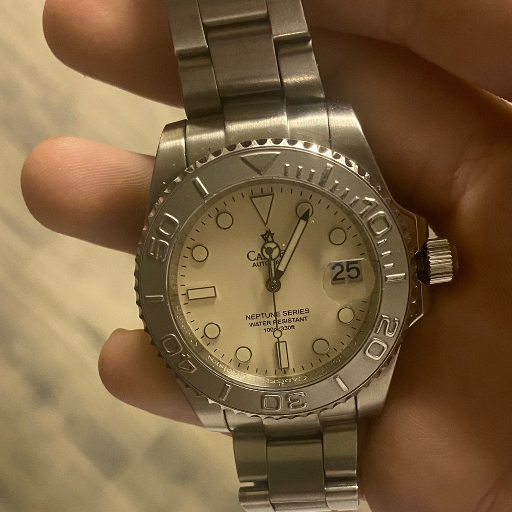 casiden white face yacht master copy.